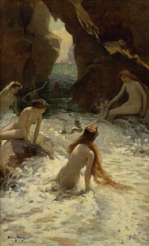 «Нимфы», 1896Abbey Altson…