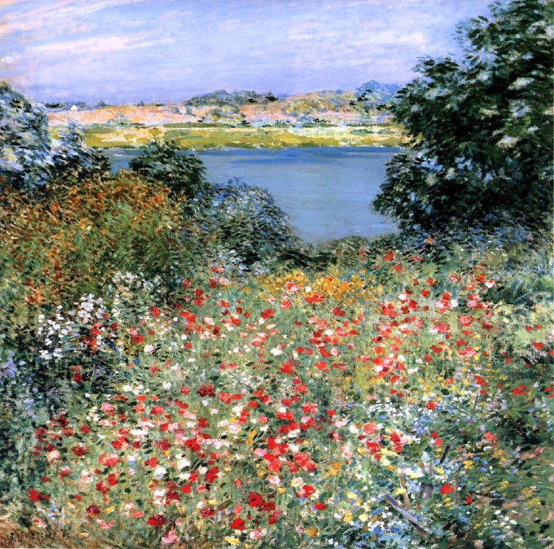 «Сад», 1905Willard Metcalf…